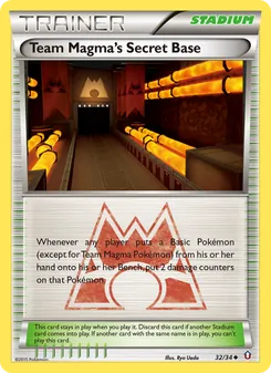Team Magma's Secret Base (Double Crisis #32)