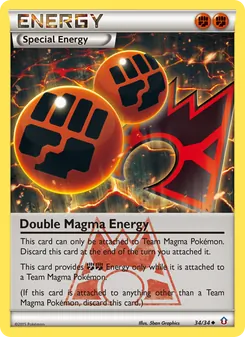 Double Magma Energy (Double Crisis #34)