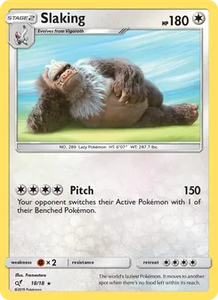 Slaking (Detective Pikachu #18)