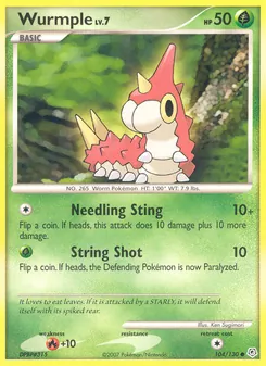Wurmple (Diamond & Pearl #104)