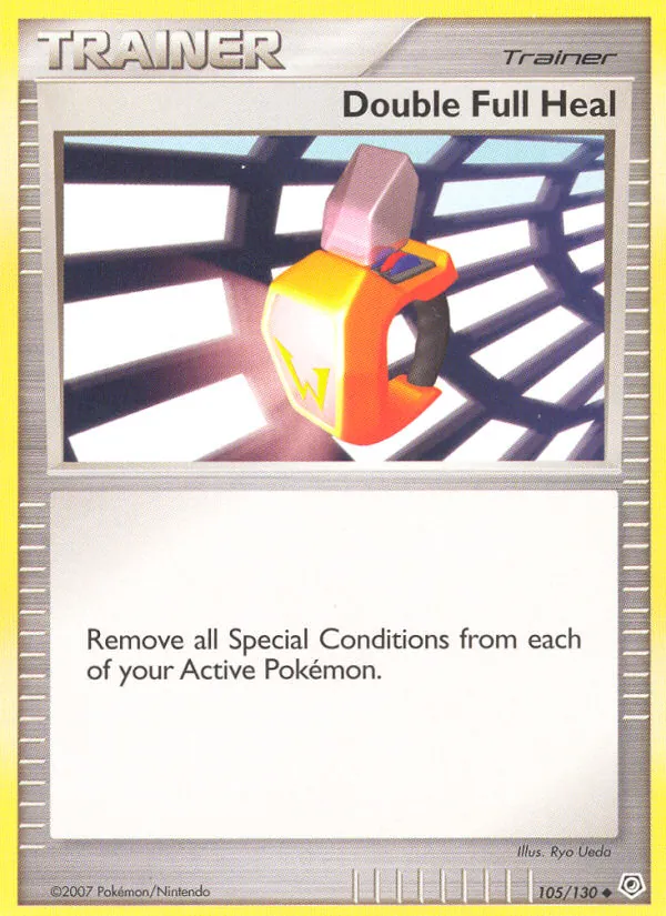 Double Full Heal — Diamond & Pearl #105 (Pokémon TCG card)