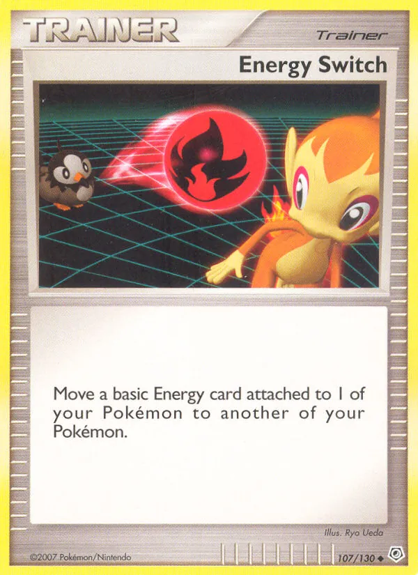 Energy Switch — Diamond & Pearl #107 (Pokémon TCG card)