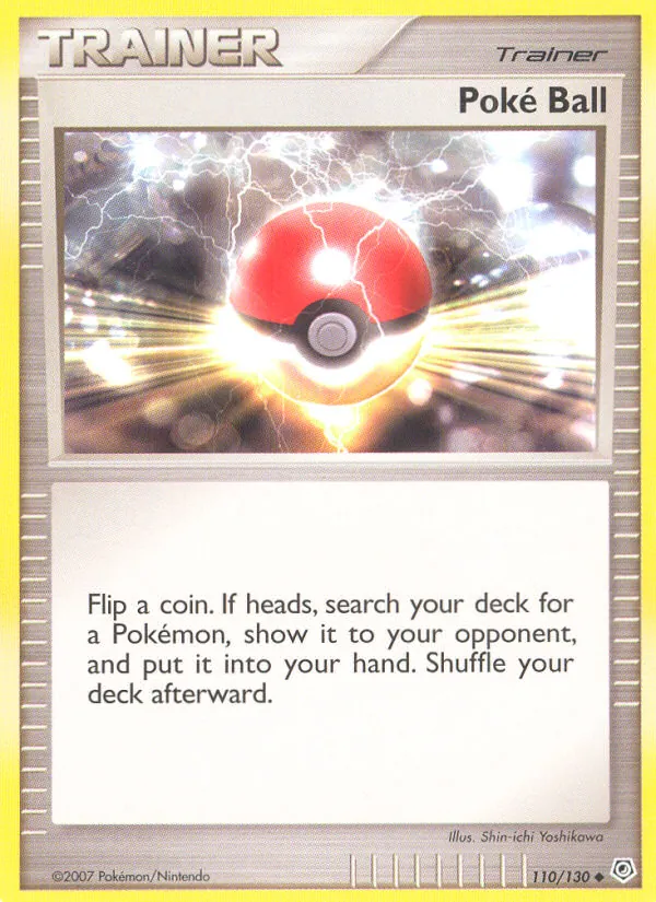 Poké Ball — Diamond & Pearl #110 (Pokémon TCG card)