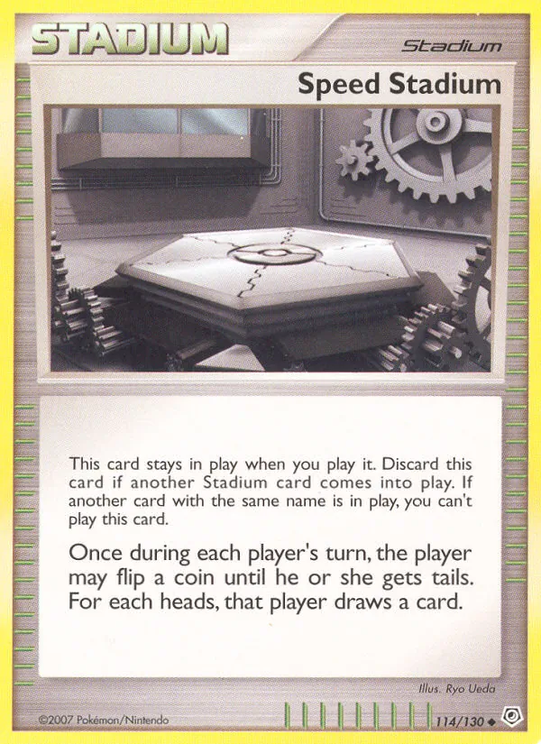 Speed Stadium — Diamond & Pearl #114 (Pokémon TCG card)