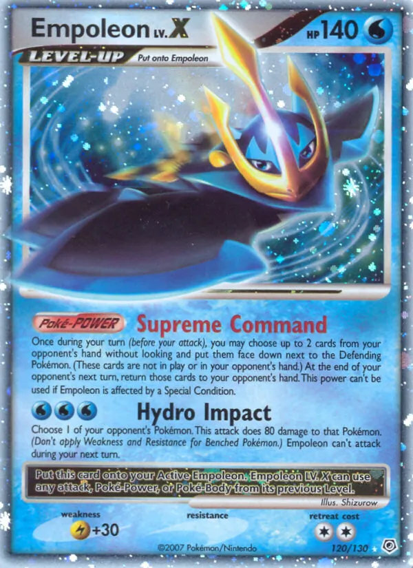 Empoleon — Diamond & Pearl #120 (Pokémon TCG card)