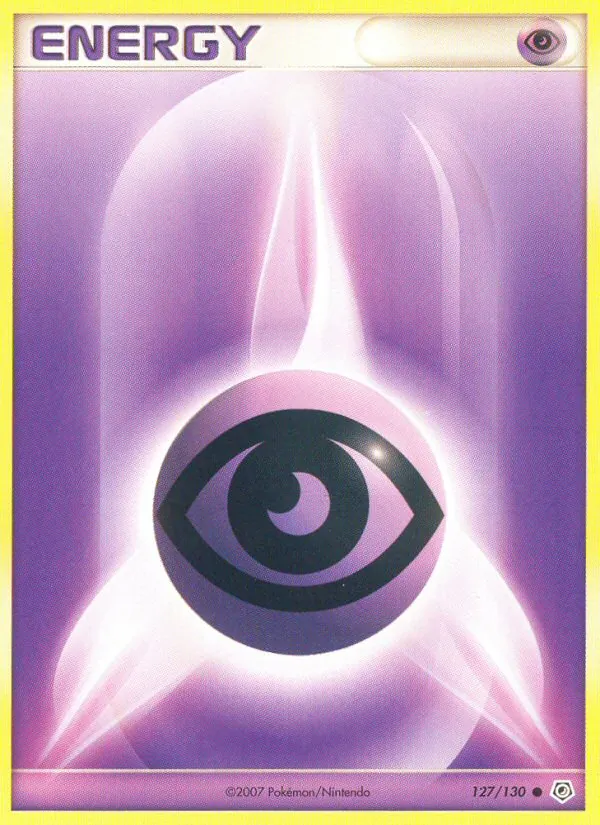 Psychic Energy — Diamond & Pearl #127 (Pokémon TCG card)