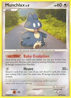 Munchlax (Diamond & Pearl #33)