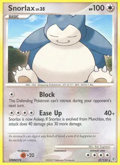 Snorlax (Diamond & Pearl #37)