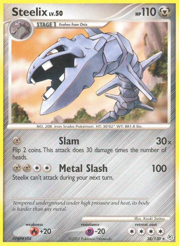 Steelix — Diamond & Pearl #38 (Pokémon TCG card)
