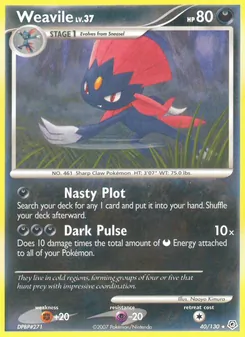 Weavile (Diamond & Pearl #40)