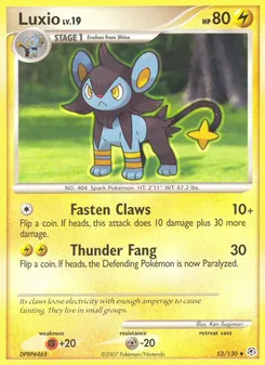 Luxio (Diamond & Pearl #52)