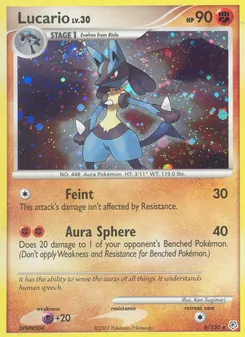 Lucario (Diamond & Pearl #6)