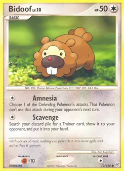 Bidoof (Diamond & Pearl #70)