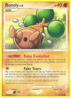 Bonsly (Diamond & Pearl #71)