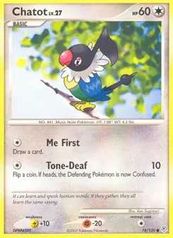 Chatot (Diamond & Pearl #74)