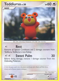 Teddiursa (Mysterious Treasures #105)