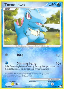 Totodile (Mysterious Treasures #106)
