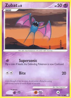 Zubat (Mysterious Treasures #108)