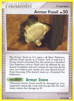 Armor Fossil (Mysterious Treasures #116)