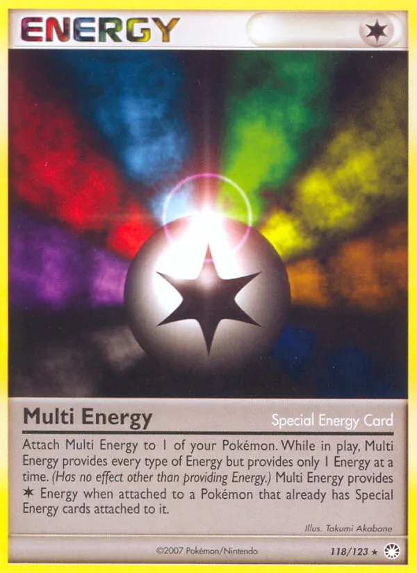 Multi Energy — Mysterious Treasures #118 (Pokémon TCG card)