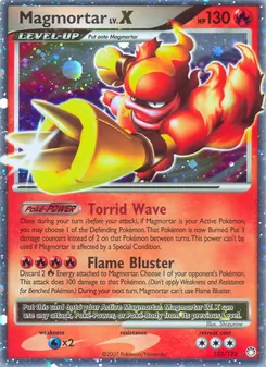 Magmortar (Mysterious Treasures #123)