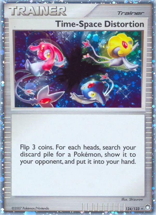 Time-Space Distortion — Mysterious Treasures #124 (Pokémon TCG card)