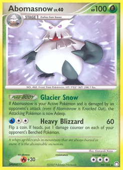 Abomasnow (Mysterious Treasures #19)