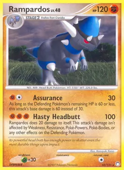 Rampardos (Mysterious Treasures #33)