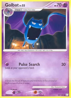 Golbat (Mysterious Treasures #50)
