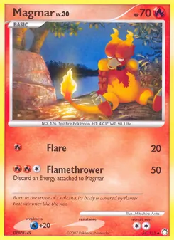 Magmar (Mysterious Treasures #54)