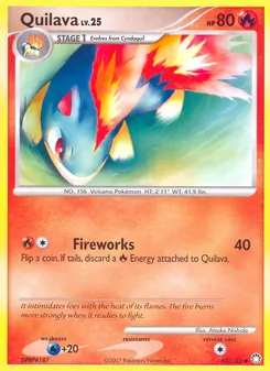 Quilava (Mysterious Treasures #60)