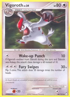 Vigoroth (Mysterious Treasures #68)