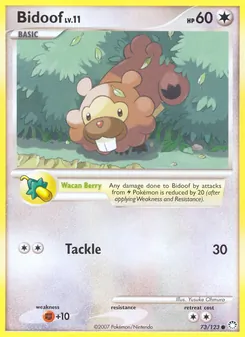 Bidoof (Mysterious Treasures #73)