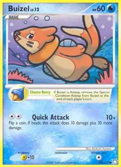 Buizel (Mysterious Treasures #75)