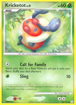 Kricketot (Mysterious Treasures #86)