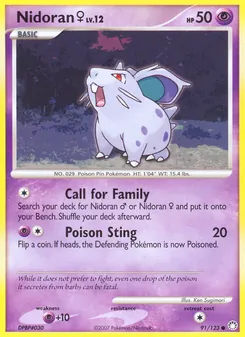 Nidoran♀ (Mysterious Treasures #91)