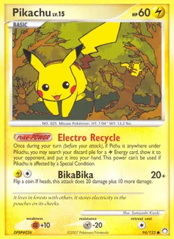Pikachu (Mysterious Treasures #94)