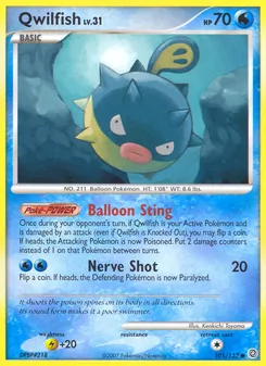 Qwilfish (Secret Wonders #101)