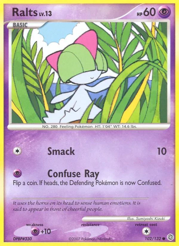 Ralts — Secret Wonders #102 (Pokémon TCG card)