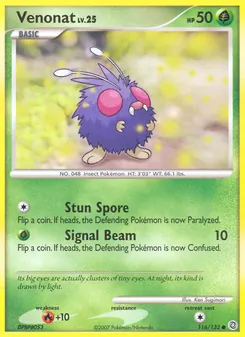 Venonat (Secret Wonders #116)
