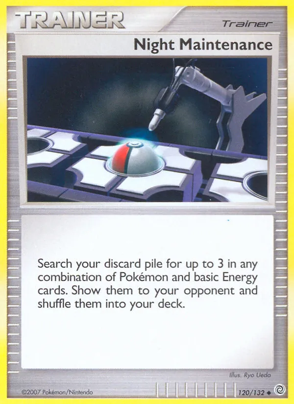 Night Maintenance — Secret Wonders #120 (Pokémon TCG card)