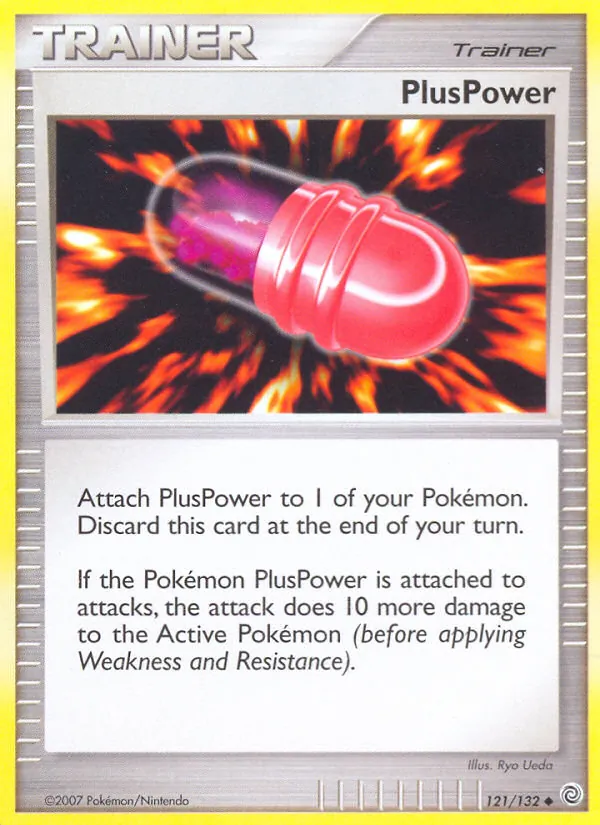 PlusPower — Secret Wonders #121 (Pokémon TCG card)