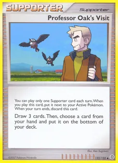 Professor Oak's Visit (Secret Wonders #122)