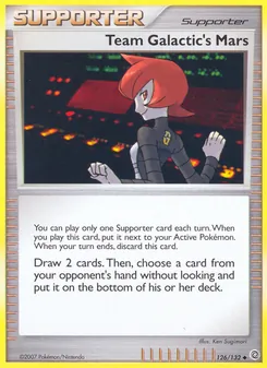 Team Galactic's Mars (Secret Wonders #126)