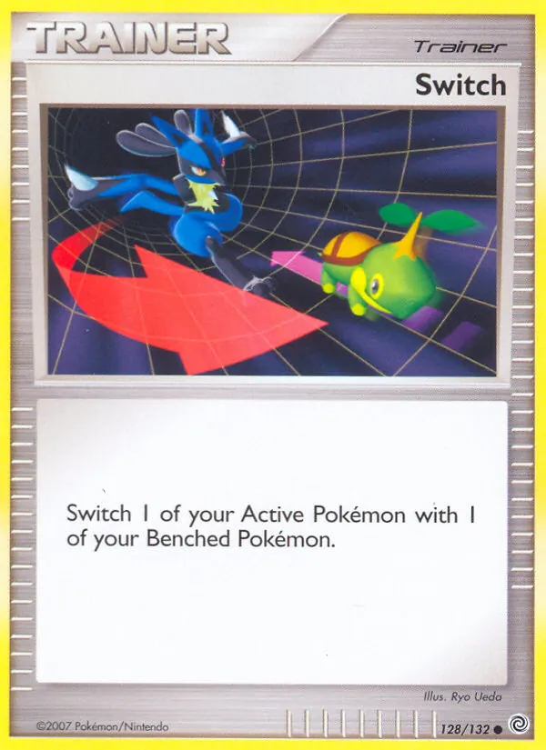 Switch — Secret Wonders #128 (Pokémon TCG card)