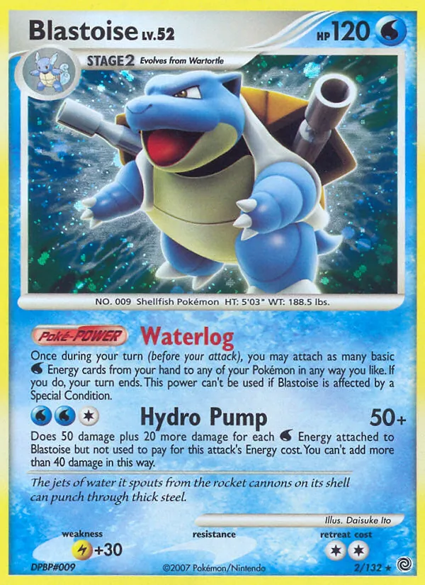 Blastoise — Secret Wonders #2 (Pokémon TCG card)