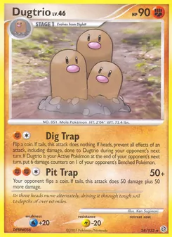 Dugtrio (Secret Wonders #24)