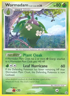 Wormadam Plant Cloak (Secret Wonders #41)