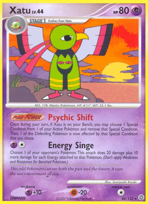 Xatu — Secret Wonders #44 (Pokémon TCG card)