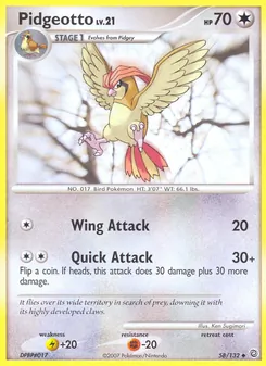 Pidgeotto (Secret Wonders #58)